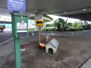 LAX pet relief station