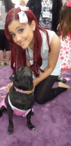 A very young, Ariana Grande at Nickelodean fundraiser in LA-2011
